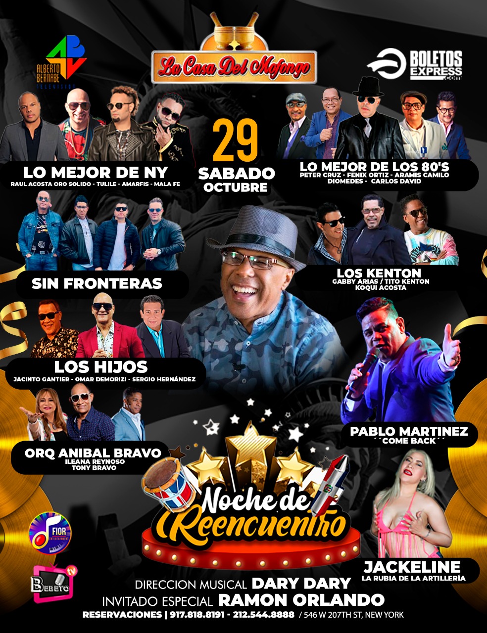 Noche de Reencuentro Viva El Merengue Tickets - BoletosExpress